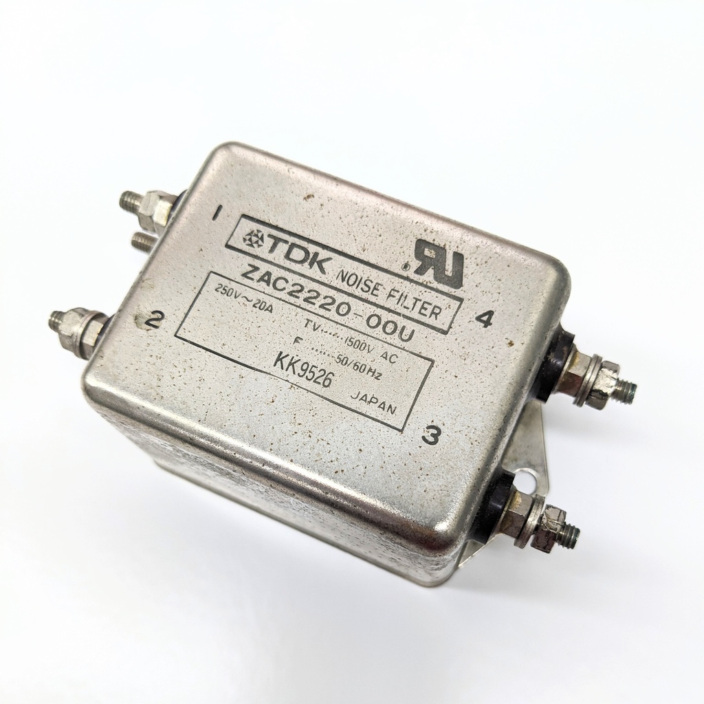TDK ZAC2220-00U (20A-250V) Noise Filter