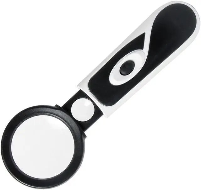 PRO'SKIT MA-023  5/20X Handheld LED Light Magnifier