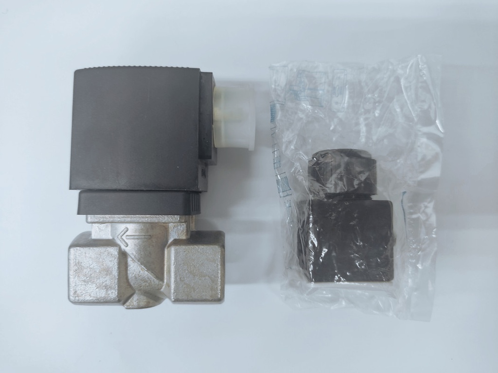 INDUSMART FLNSCH (3/8") AC220V STAINLESS STEEL SOLENOID VALVE