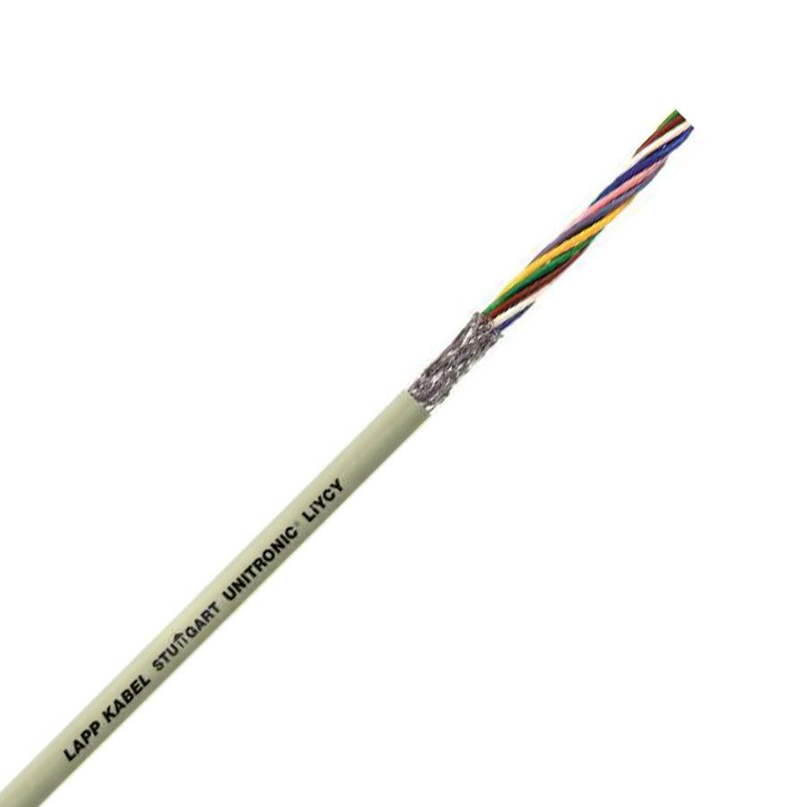HERLU 3C X 0.5MM2 SCREEN CABLE LIYCY, COLOUR CODE
