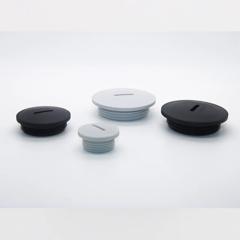 [SET] INDUSMART HOLE PLUG M25x1.5 (WHITE) [5PCS/PACK]