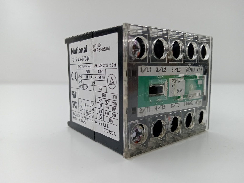 MATSUSHITA PC-5-4a-DC24V Contactor