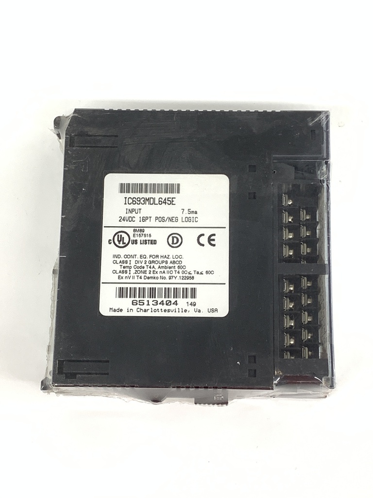 GE FANUC IC693MDL645E INPUT UNIT