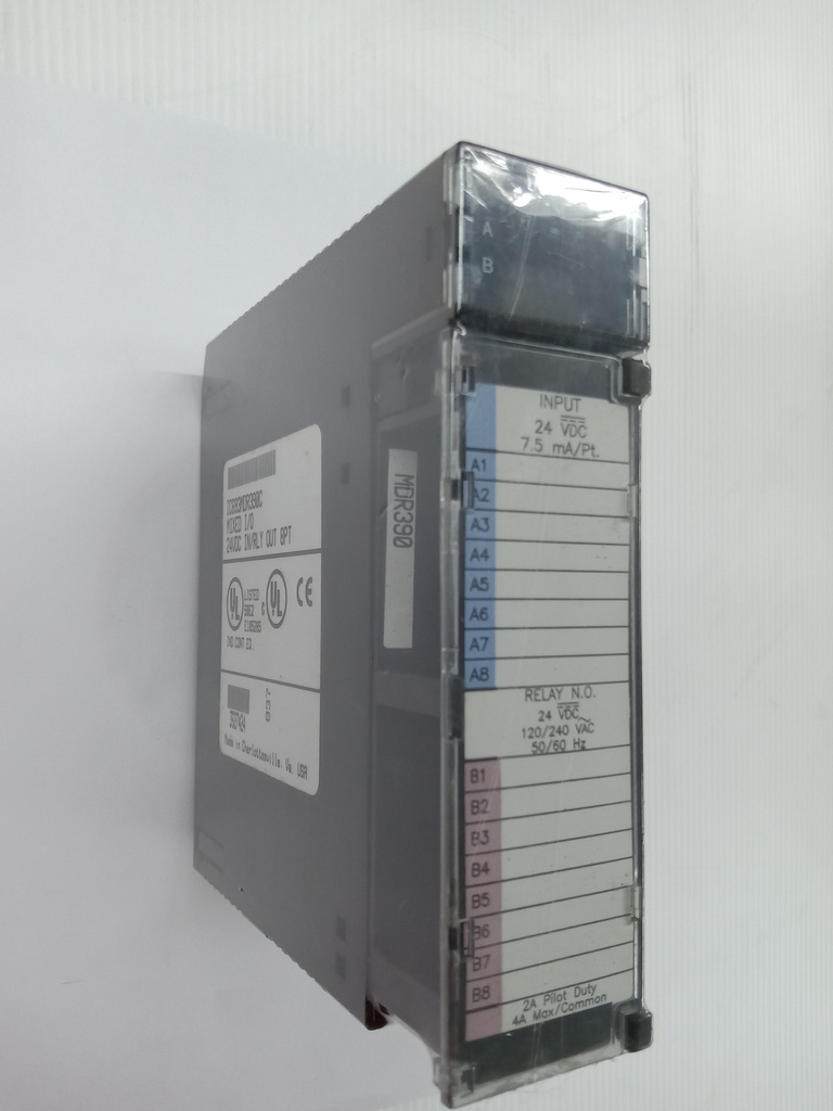 GE FANUC IC693MDR390C Mixed I/O Module