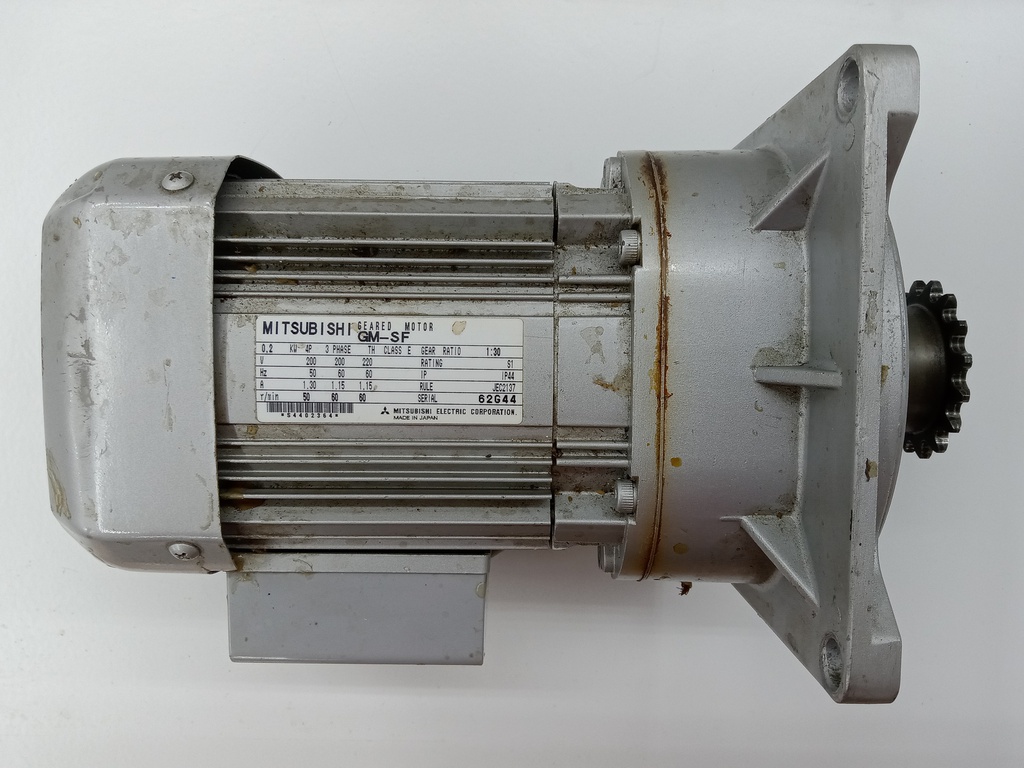 MITSUBISHI GM-SF GEAR MOTOR (220V/0.2KW/3PH)