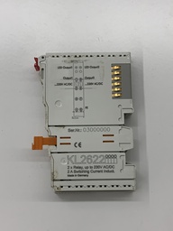 [KL2622[2]BEC] BECKHOFF KL2622 (24VDC) 2-CHANNEL RELAY OUTPUT TERMINAL